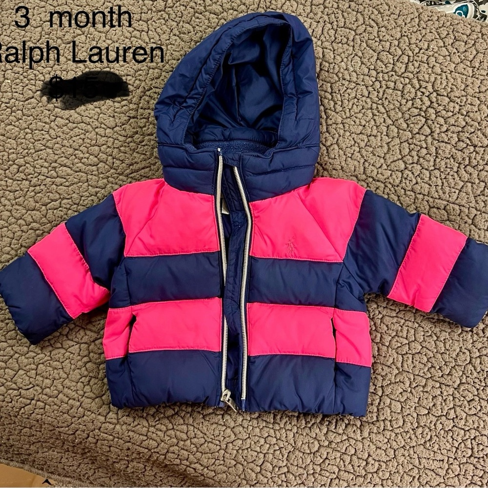 Ralph Lauren Black Jacket with Gold Label